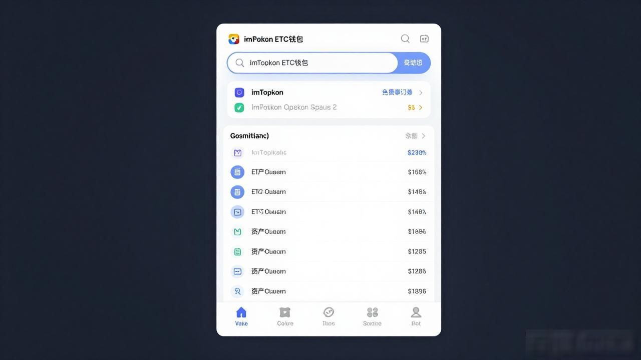 imtoken etc钱包_imtoken钱包管理ETC资产的方法_老牌加密钱包imtoken支持ETC存储