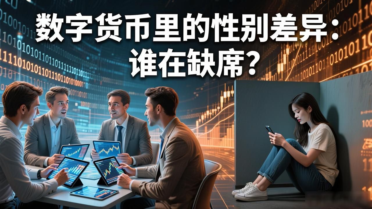 加密货币投资性别行为差异_数字货币在性别_加密货币生态女性边缘化现状