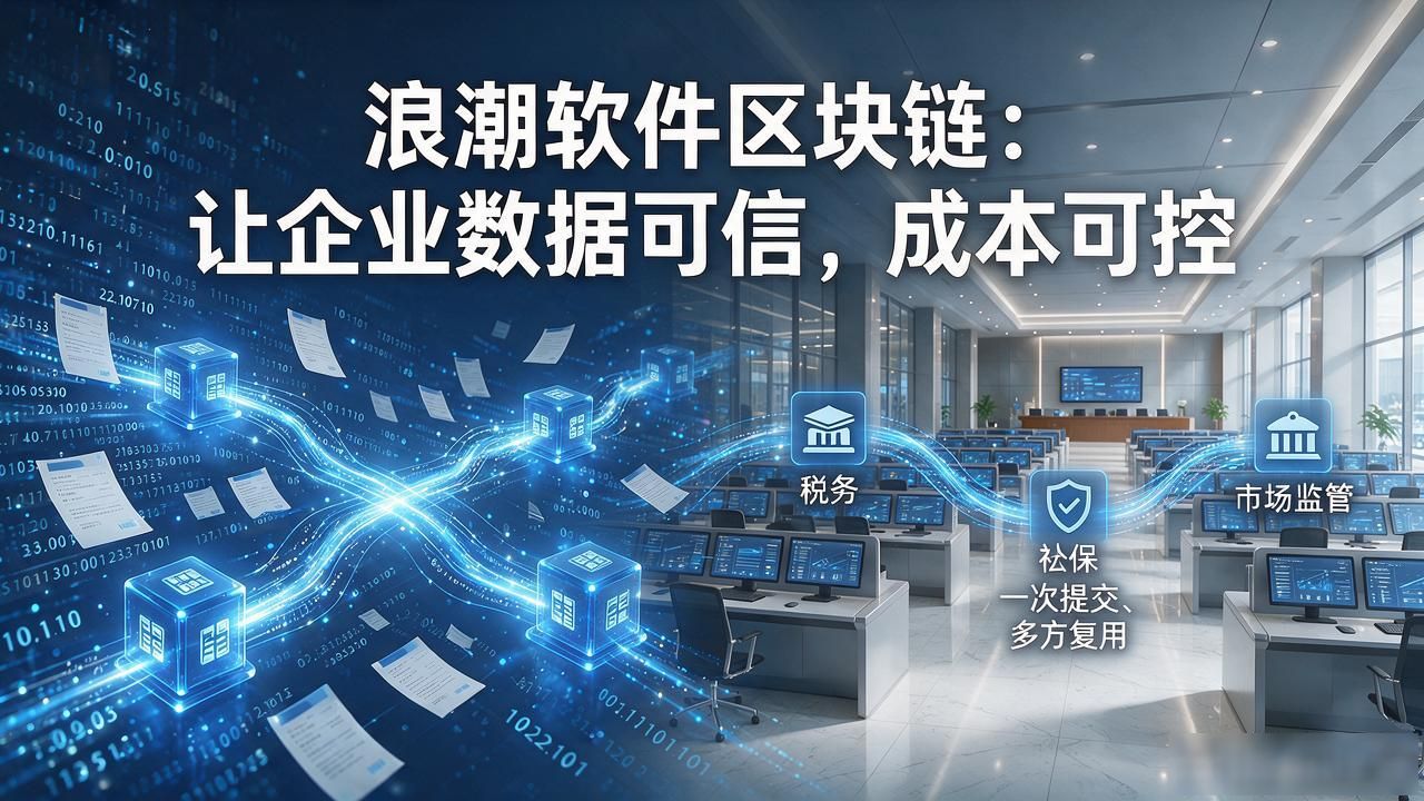 浪潮软件 区块链_企业数字化转型区块链应用_浪潮软件区块链解决方案